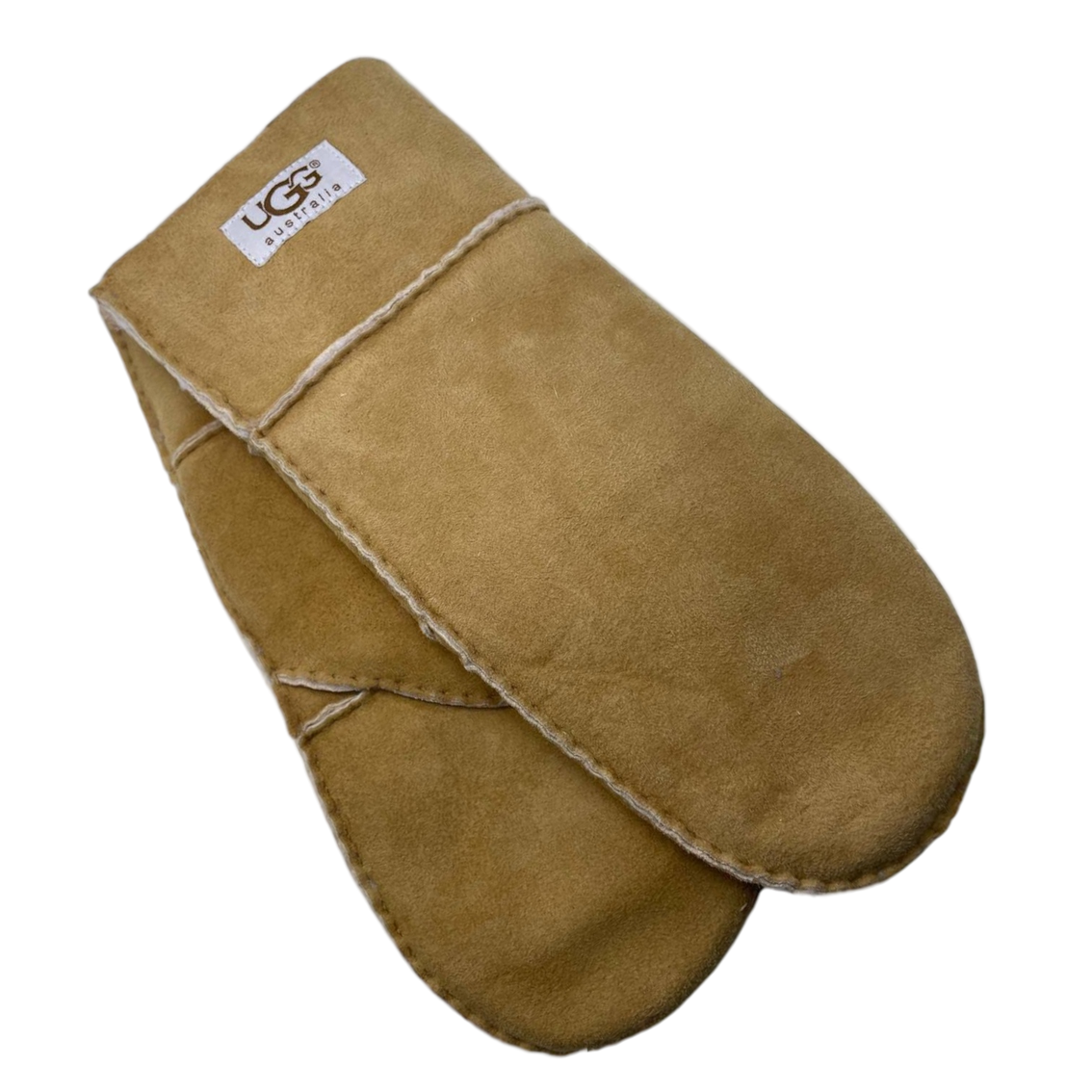 Женские варежки UGG Glove Коричневый — фото 1