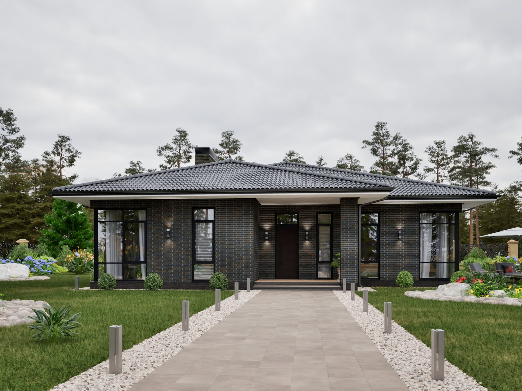 Термопанель BestPoint Ceramics Exclusive Metal Dark — фото 9