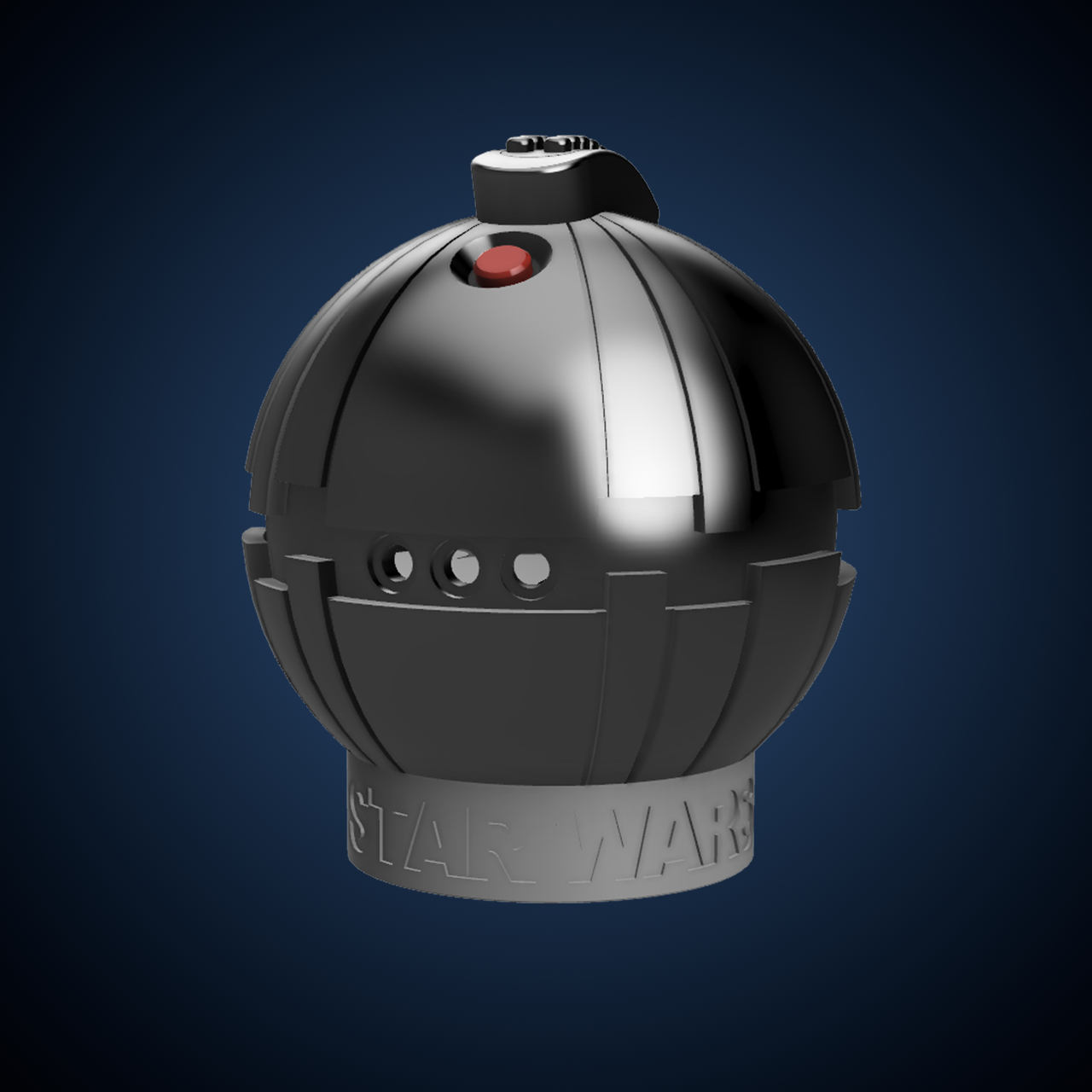Thermal detonator stl 3D model