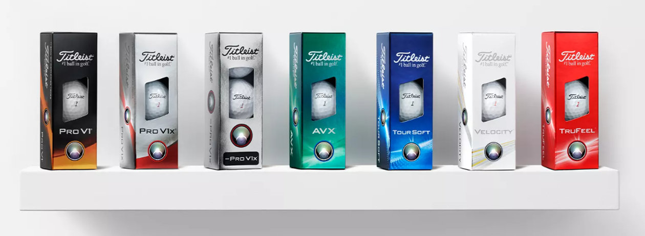 СЕМЕЙСТВО МЯЧЕЙ ДЛЯ ГОЛЬФА TITLEIST PRO V1