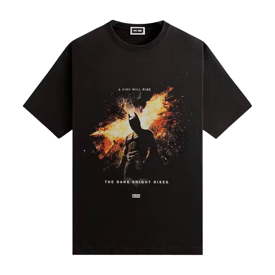 Купить футболку Kith x Batman Dark Knight Rises Vintage Tee Black