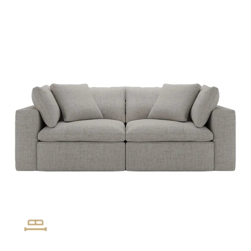 Ari two seater modular storage Sofa THE BED