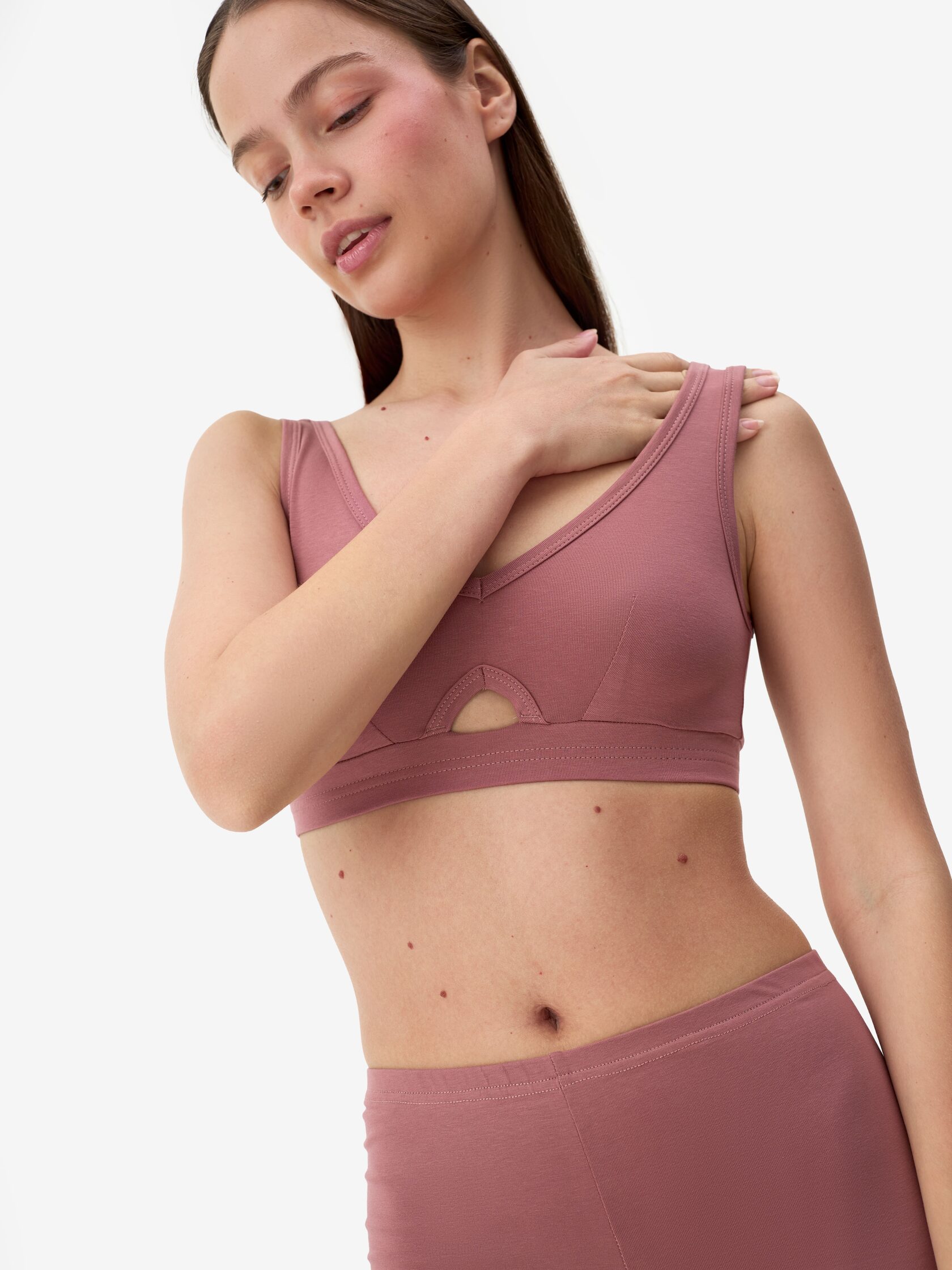 BILINGUA LADIES: Лиф #1 Dusty Rose