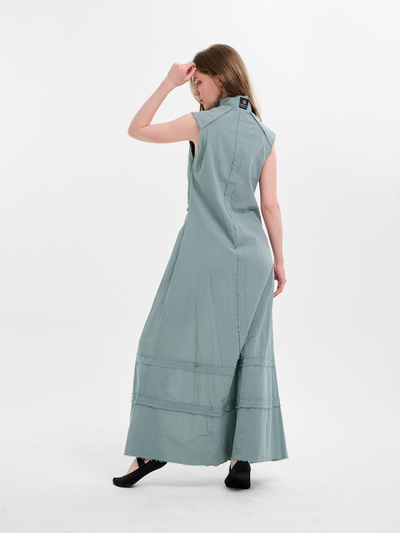 Летнее платье Лабрия бирюза - S - Бирюза