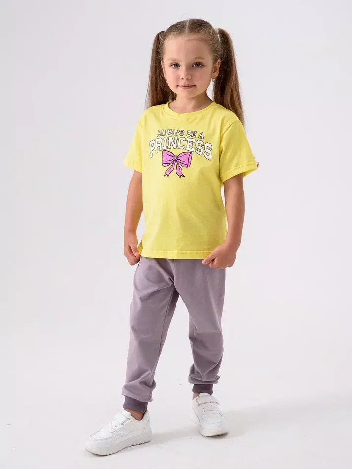 
Набор-2:футболка для девочки 3шт