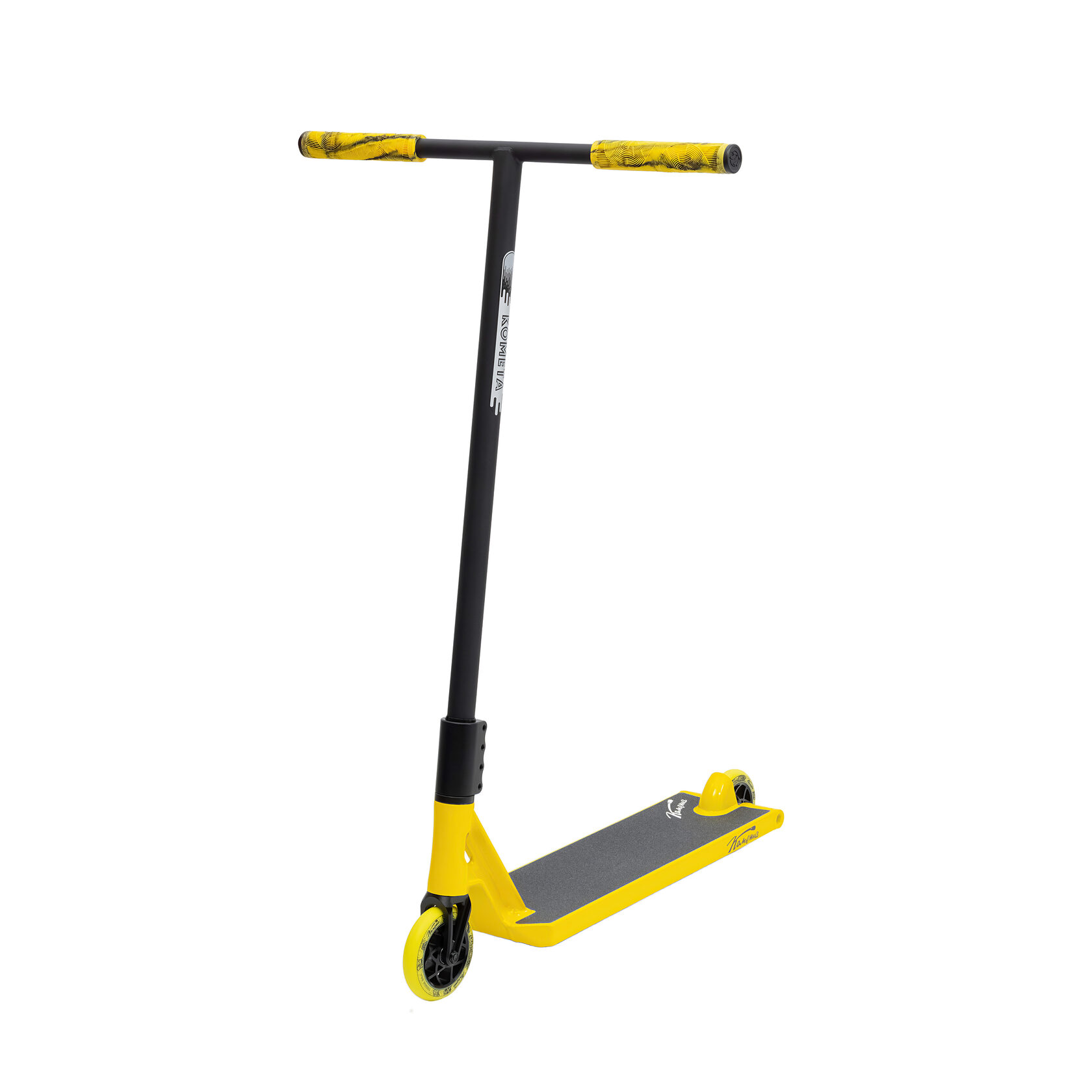 Самокат Комета Кратос Желто-черный - Cometa Scooters