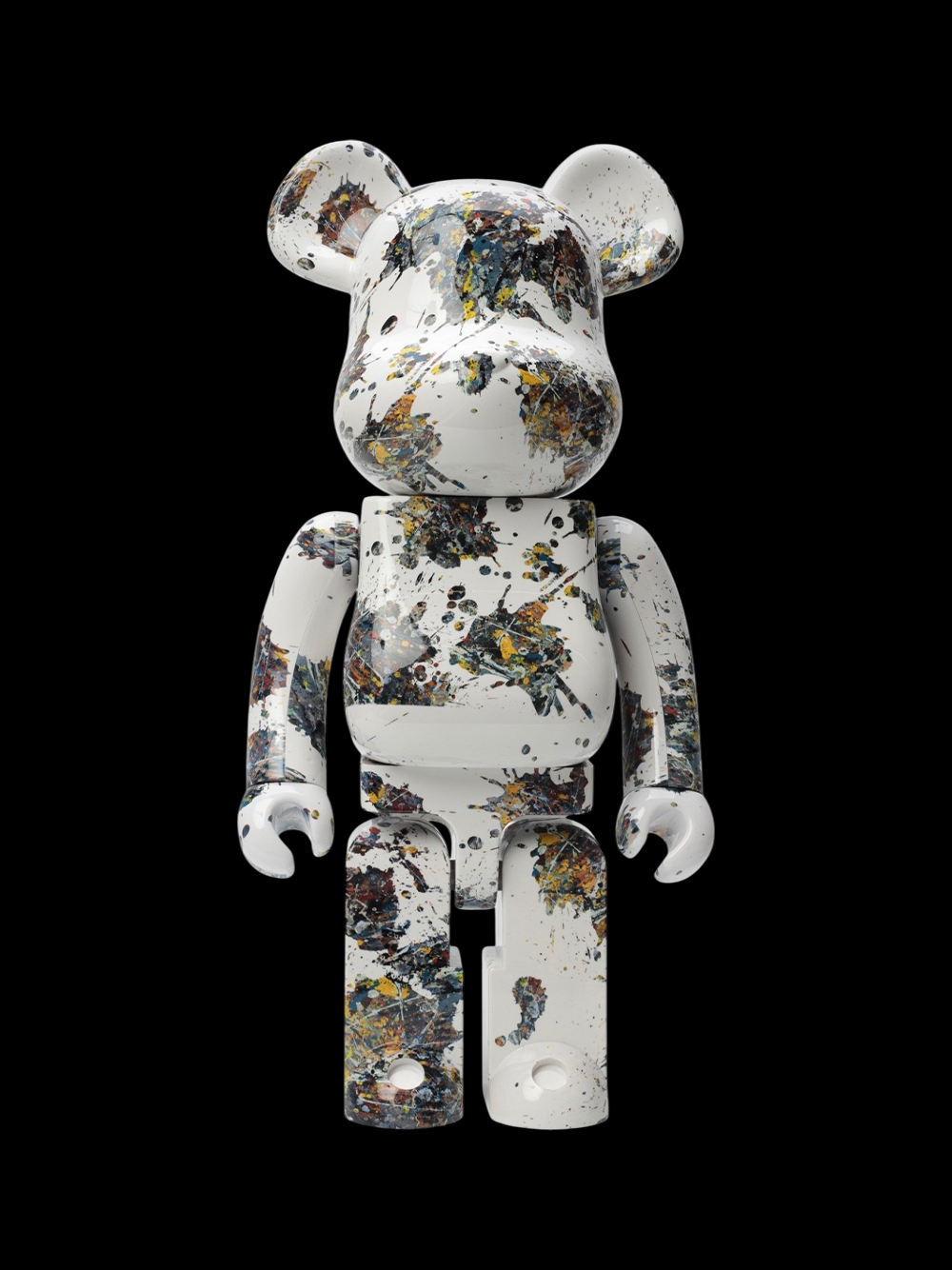 Фигура Bearbrick Jackson Pollock Studio Splash 1000%