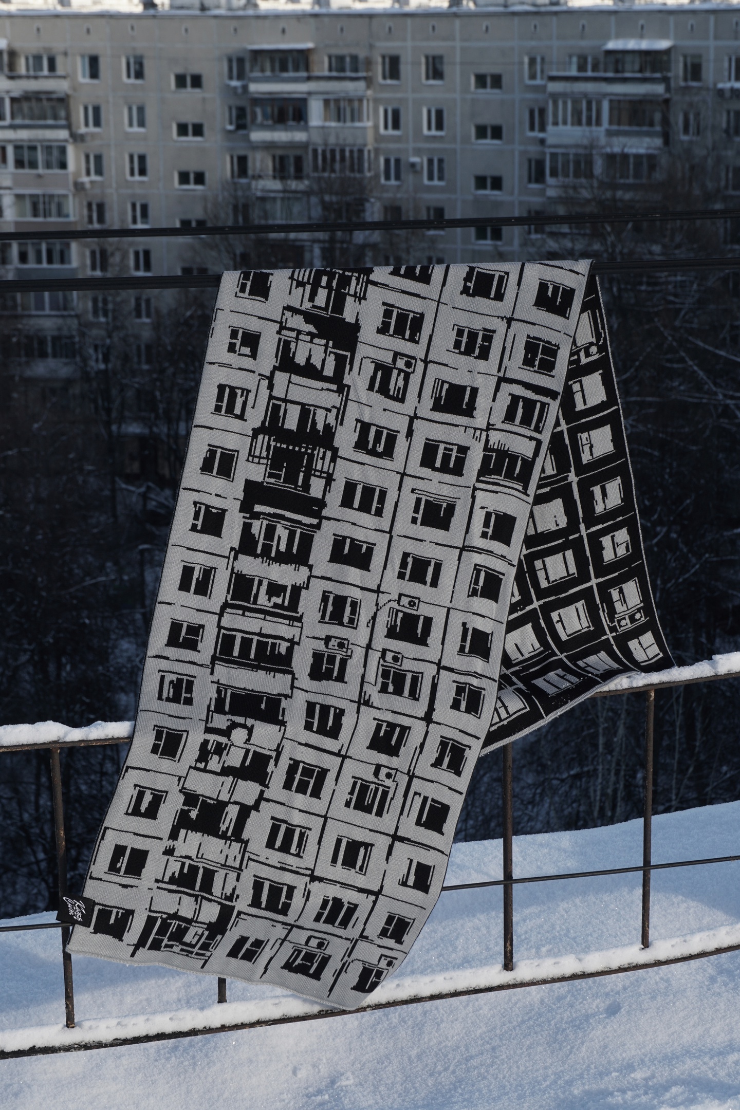 Шарф "Панелька"