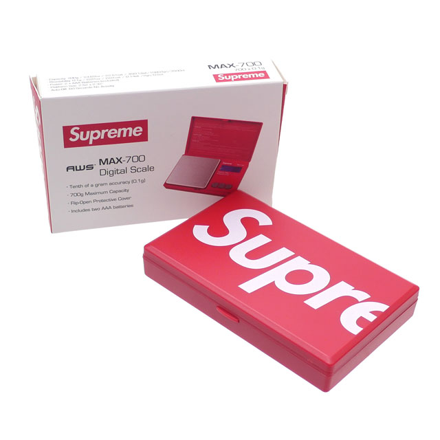 Весы Supreme AWS MAX-700 Digital Scale Red