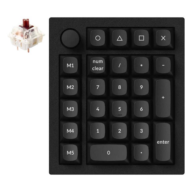 keychron q0 plus 赤軸 Keychron Q0 Plus — кастомный цифровой блок с энкодером