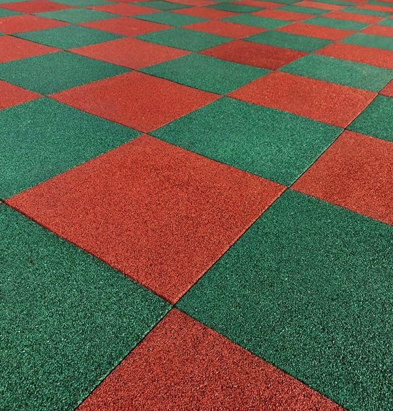 Плитка из резиновой и epdm крошки - EuroPolychem