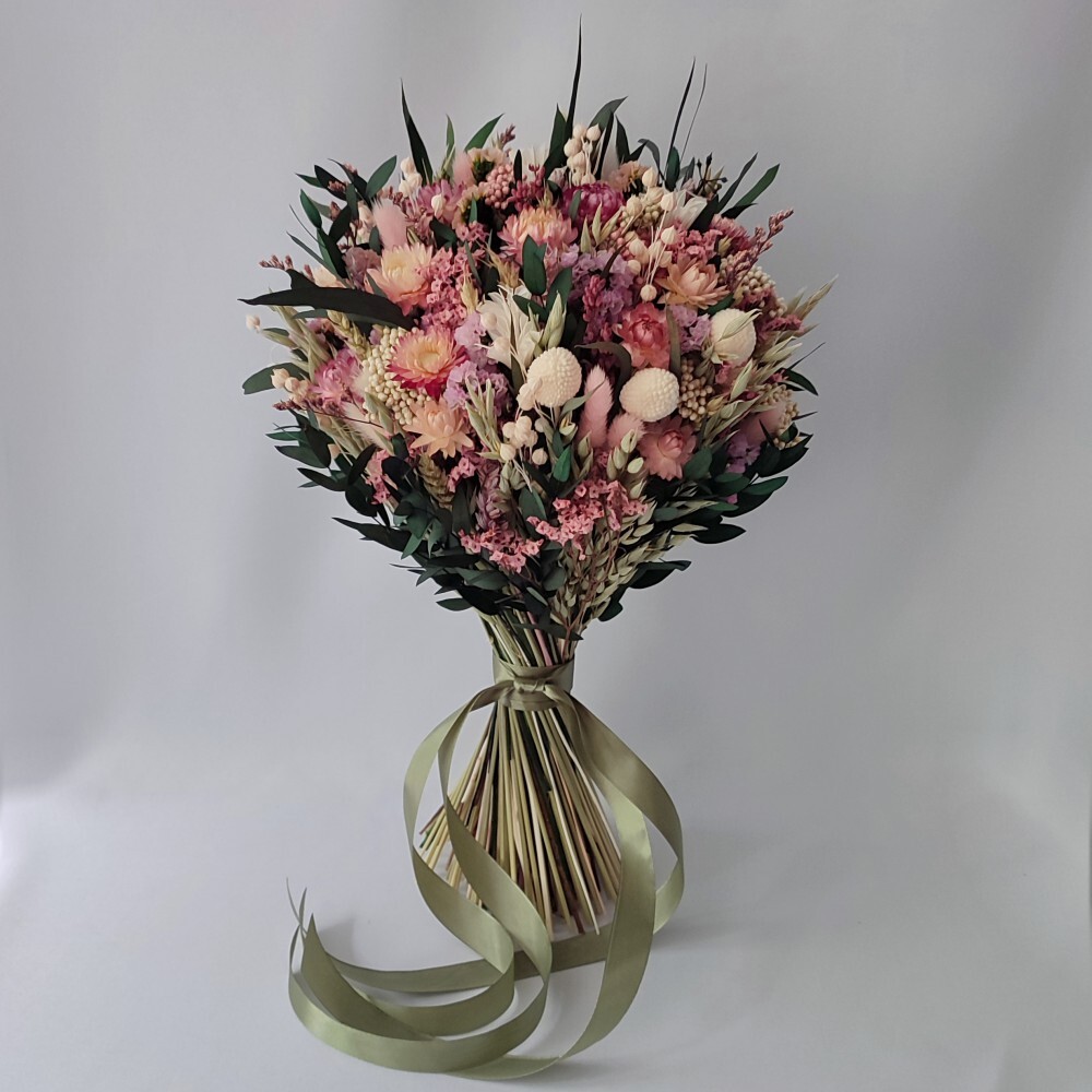 Букет с эвкалиптом Природная красота