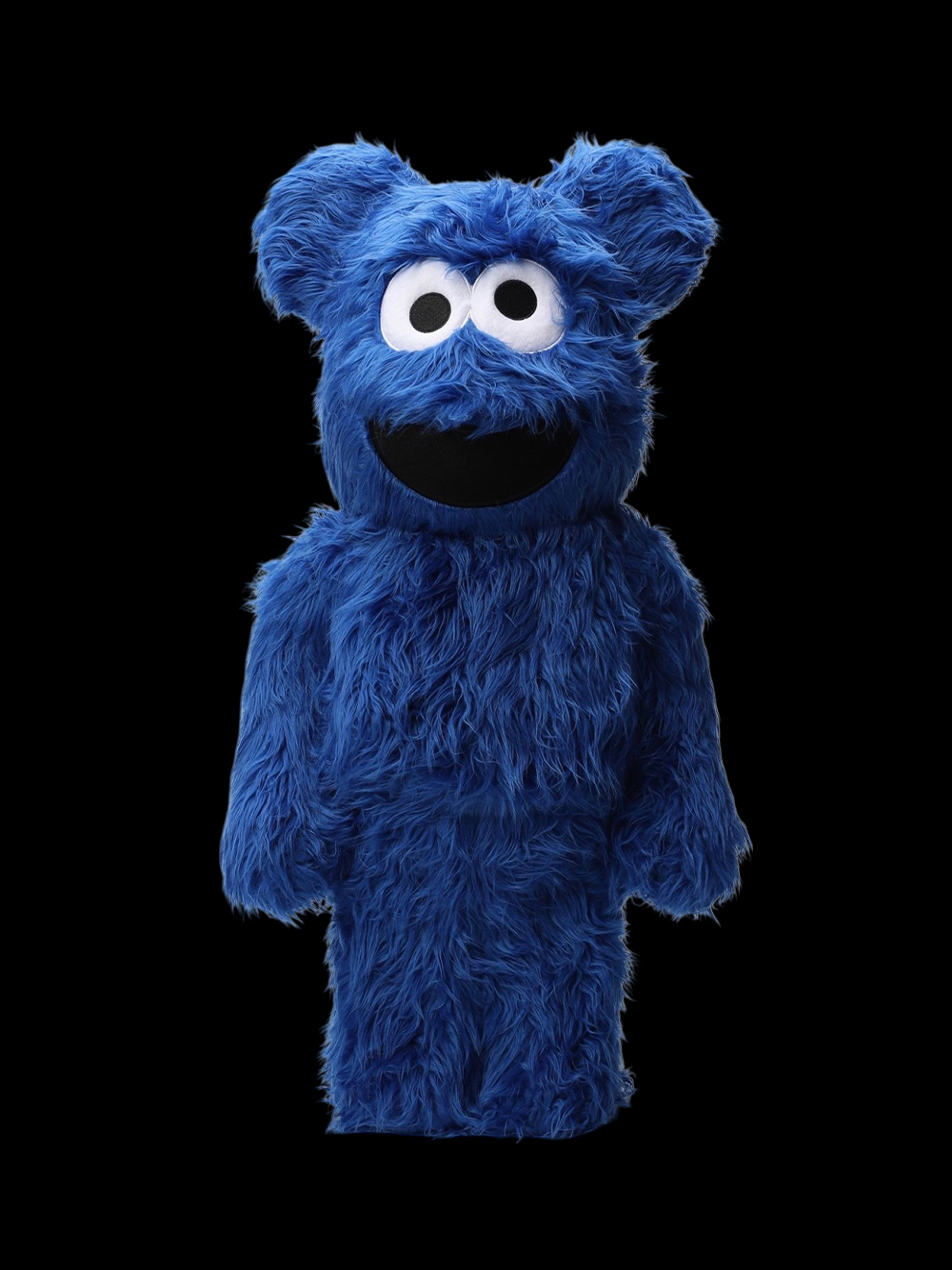 Фигура Bearbrick Cookie Monster x Sesame Street 1000%