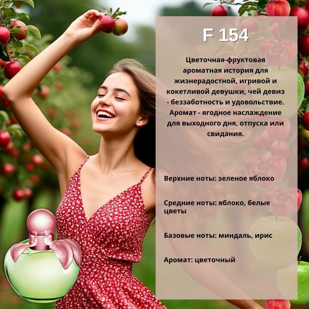 MARSO F 154 создан по мотивам Nina Nina Ricci Love by Nina.