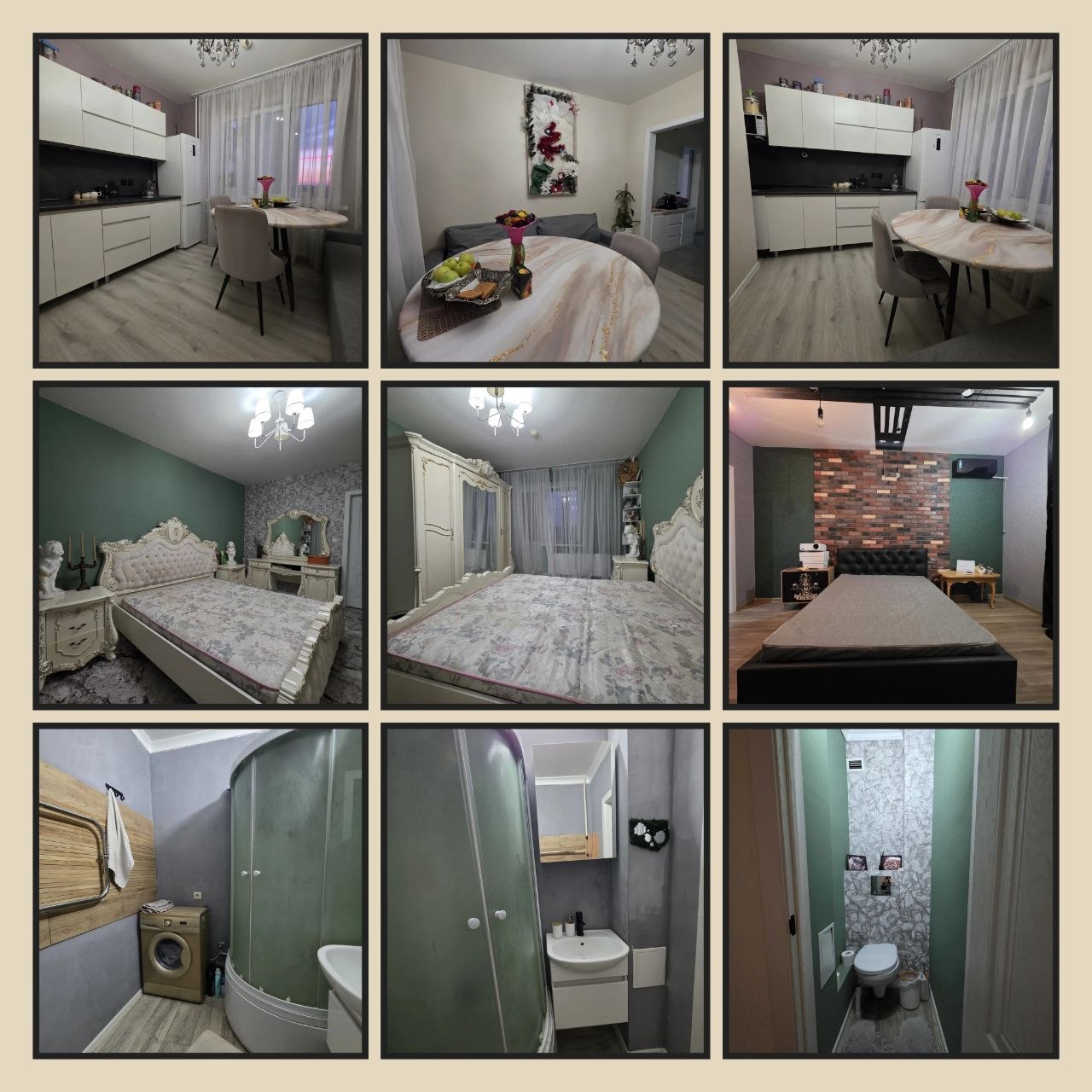 2-комнатная квартира, 62 м², ЖК Академический · СМР