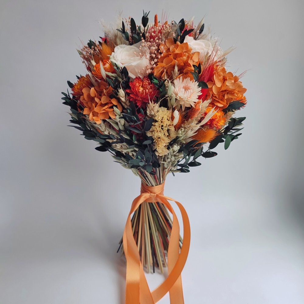 Букет со стабилизированными розами Пылкое признание