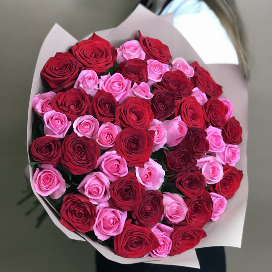Roses 51 pcs mix