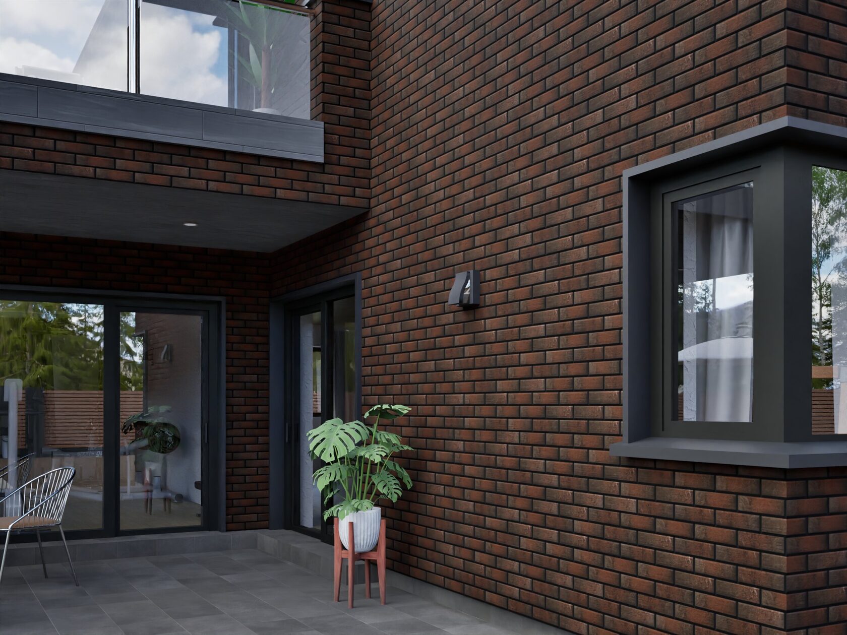Термопанель Paradyz Semir Brown Elewacja — фото 7