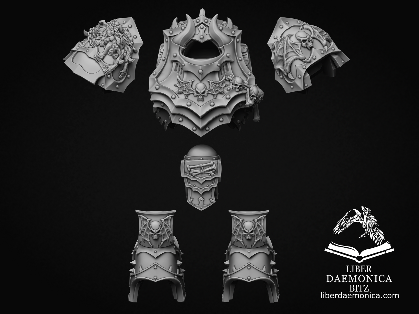 Armour model “Vetustus” type Noctis