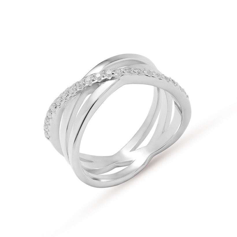 Кольцо три дорожки