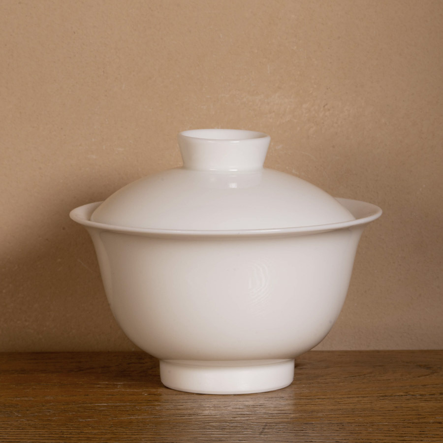 Гайвань фарфоровая цзиндэчжэньская белая