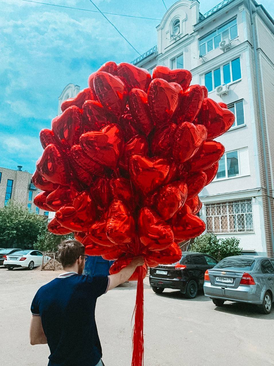 Облако сердец