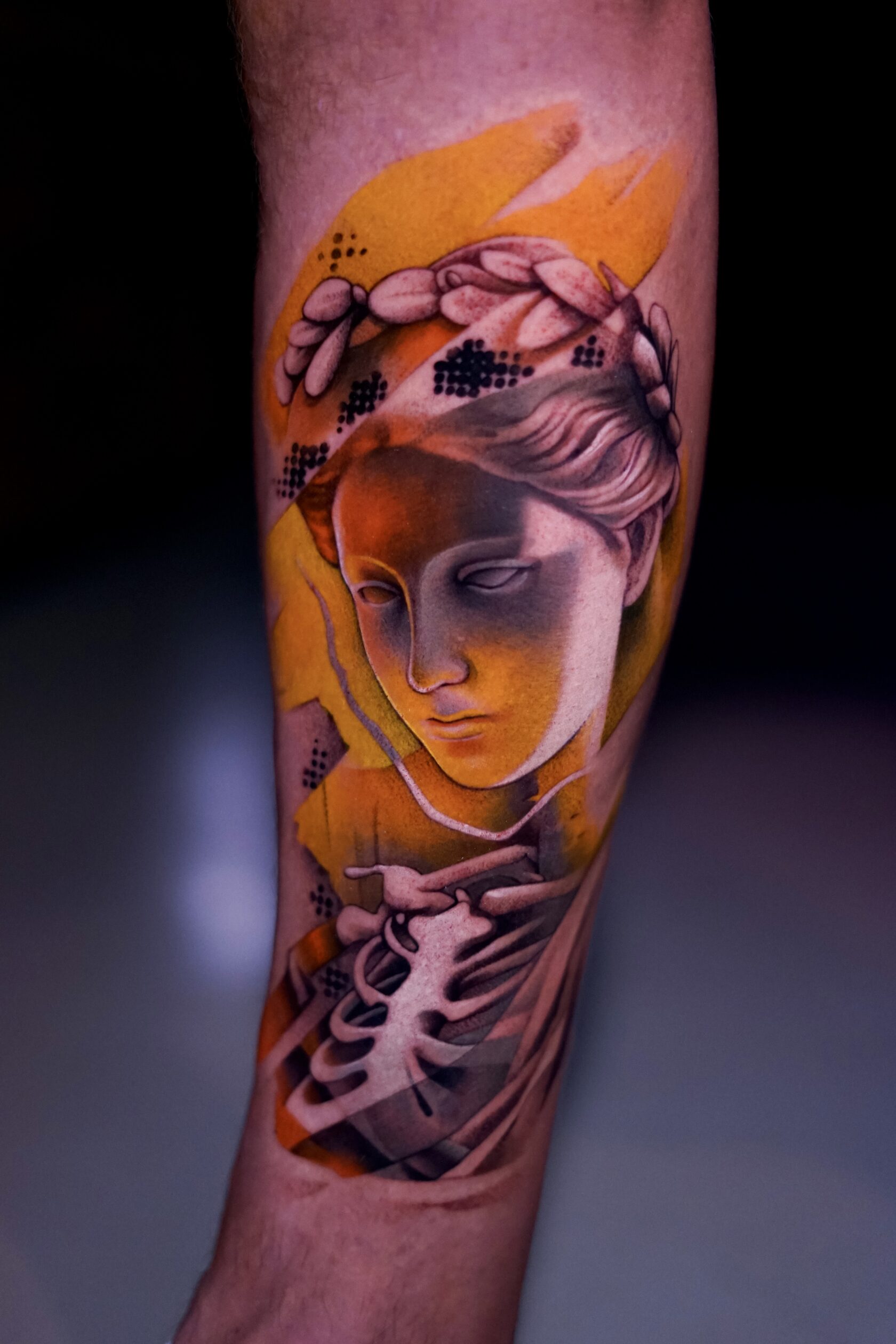Abstract realistic tattoo by Andrey at Archive Ottawa