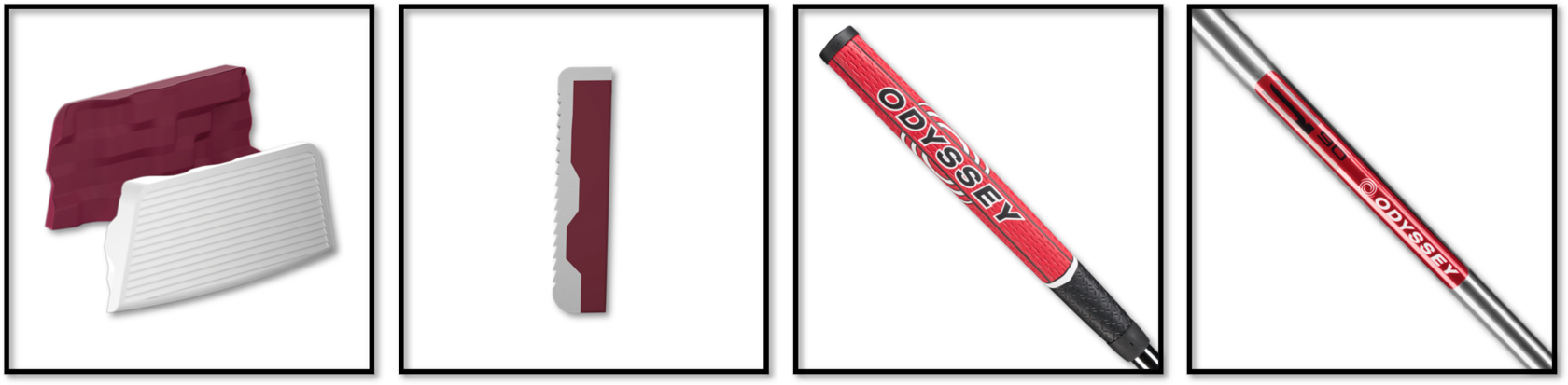 Технологии паттера Odyssey Ai-DUAL Jailbird Mini