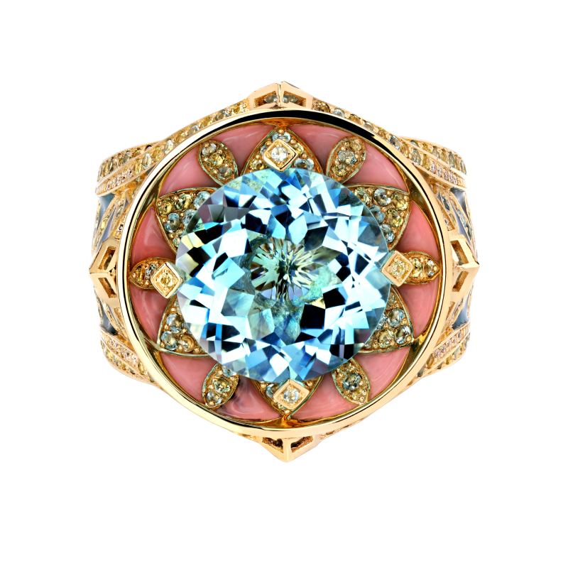 Кольцо «Цветок жизни»