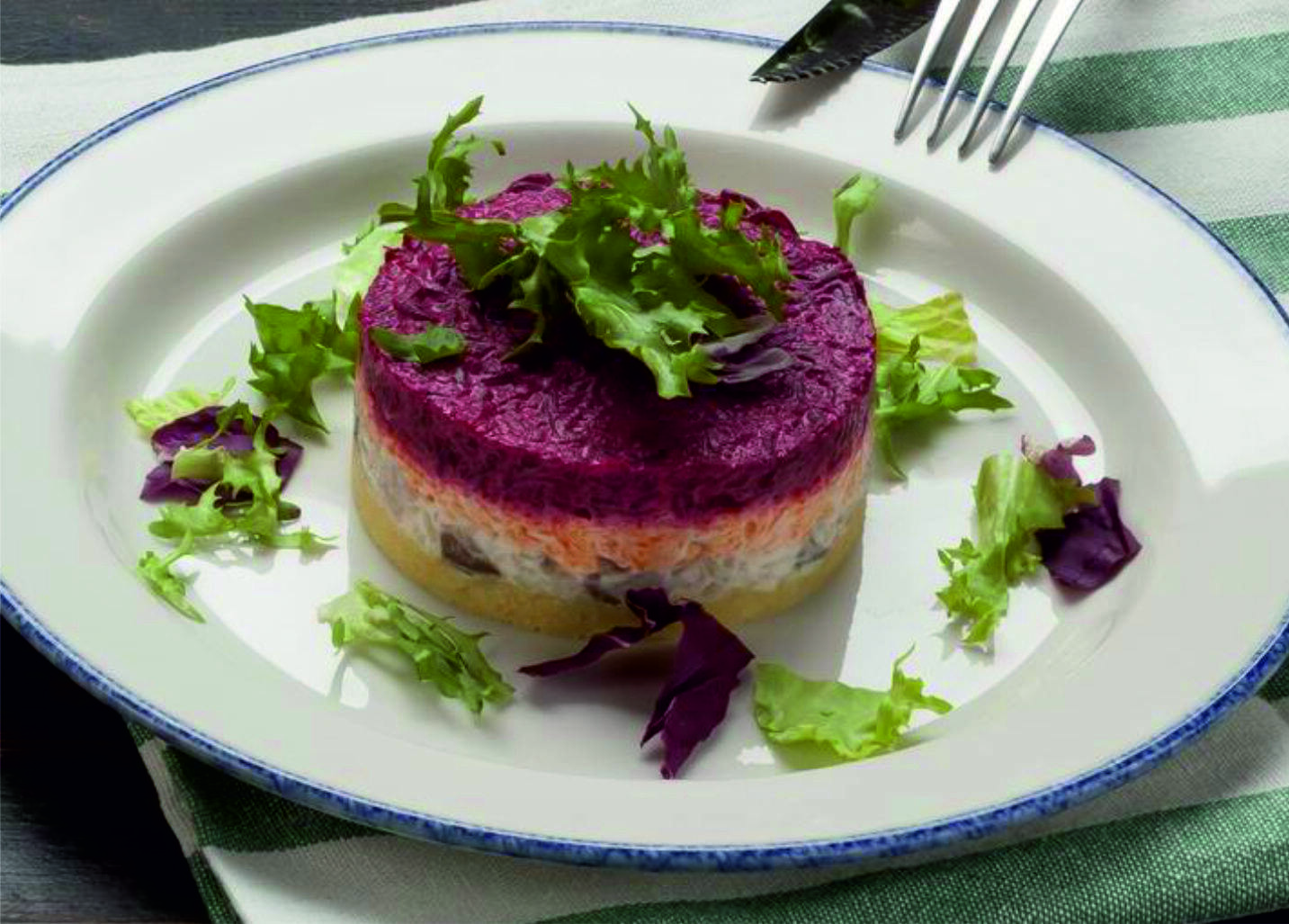 канапе селедка под шубой