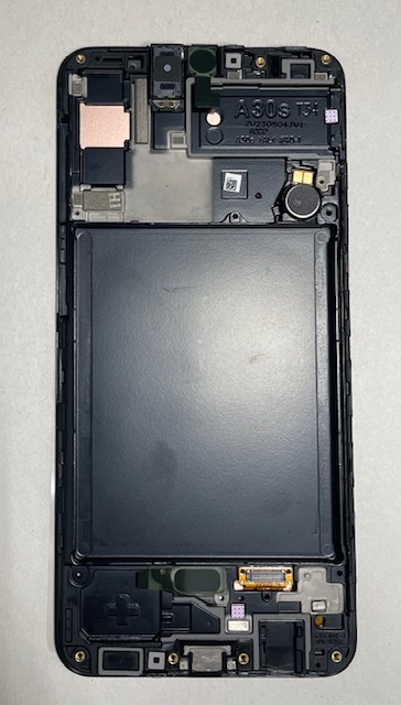 Дисплей с тачскрином Samsung (Самсунг) A30S / A307 в раме (сервисный 100% оригинал) (черный)