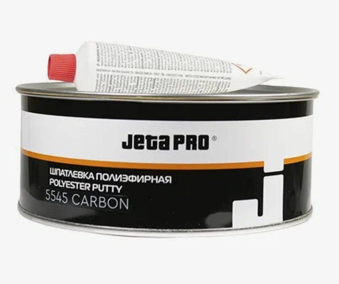 Шпатлевка полиэфирная с углеволокном JETA PRO CARBON 1,8 кг