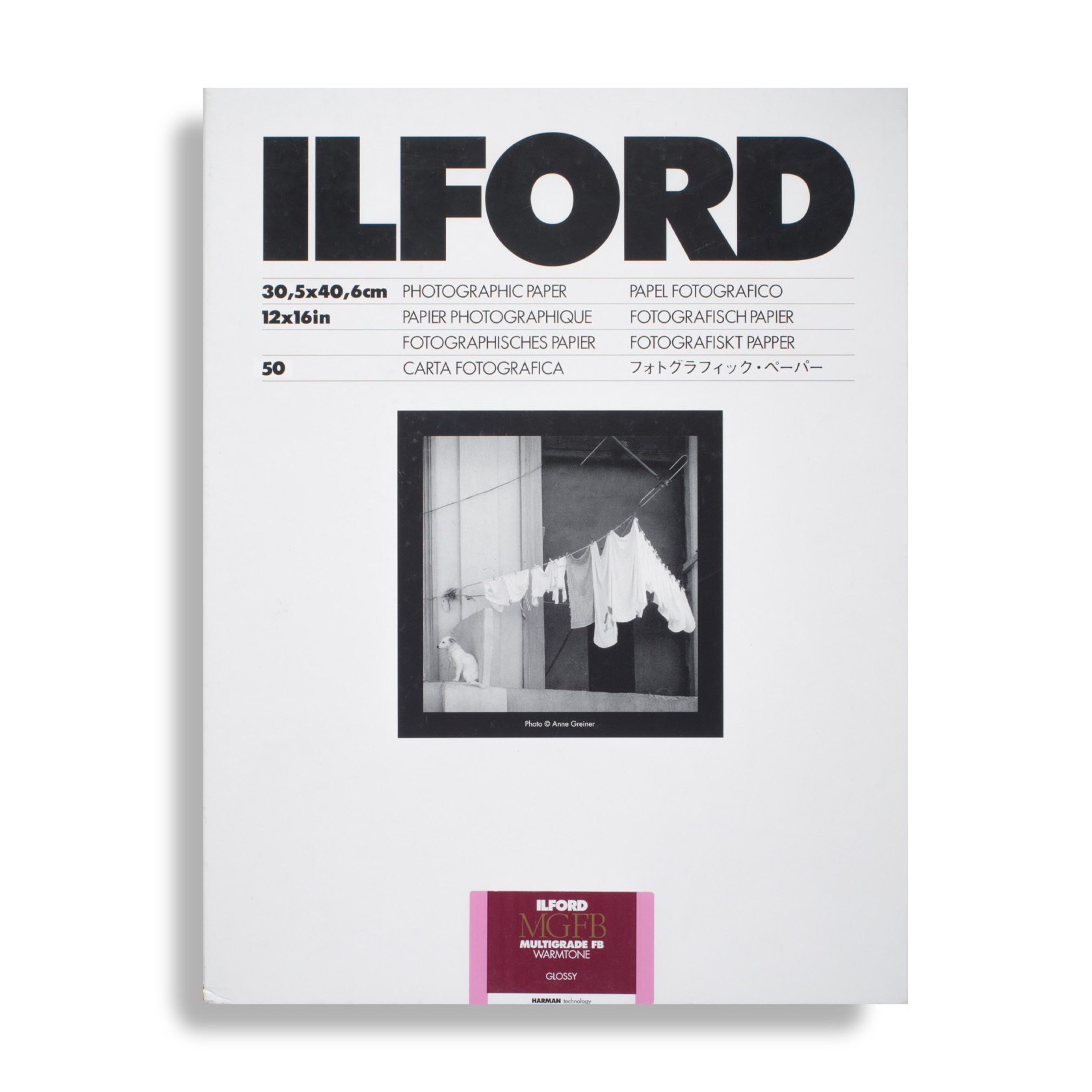 ILFORD　フォトグラフィックペーパー Фотобумага Ilford MGFBWT.1K 30x40см 50 листов