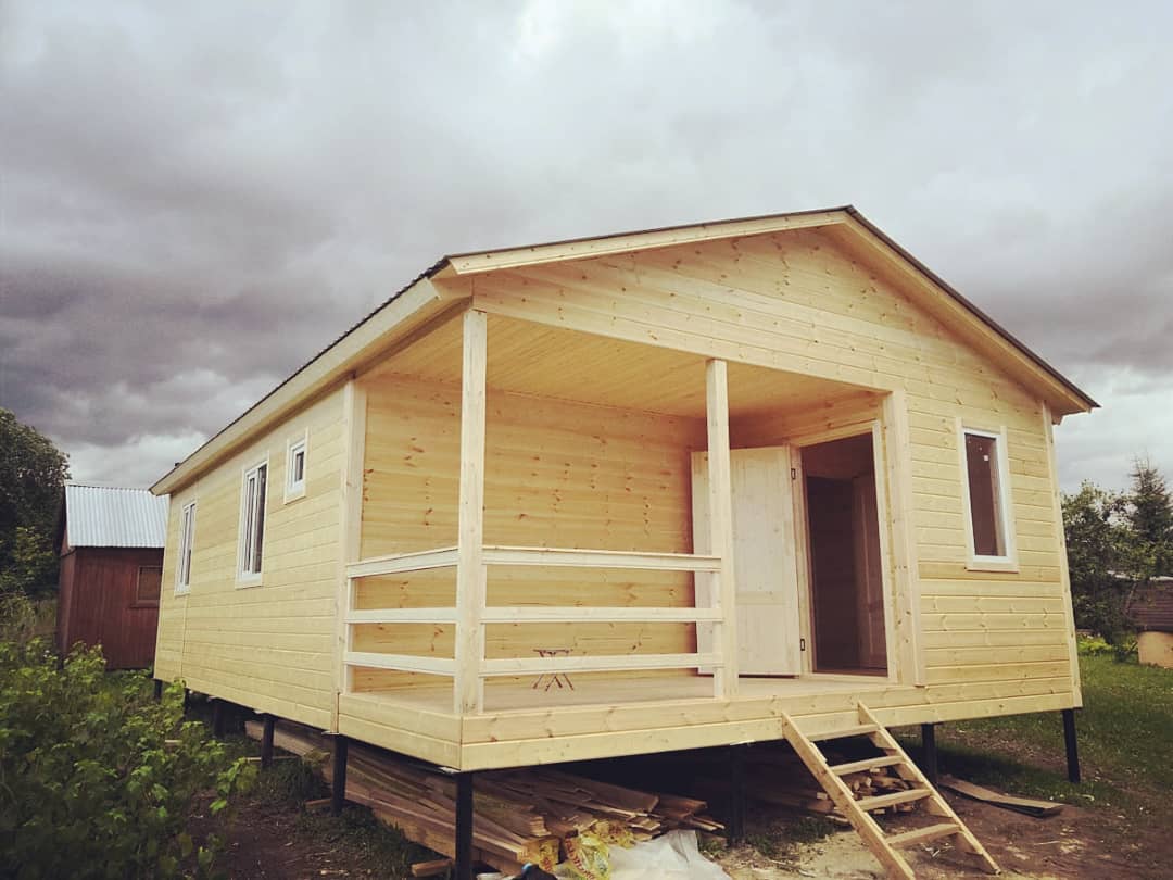 Каркасные дома в Приморско-Ахтарске веранда Каркасные дома в Приморско-Ахтарске веранда