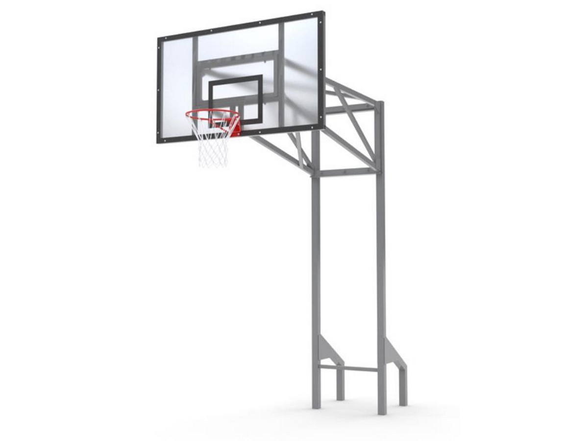Баскетбольная мобильная стойка DFC stand72g Pro