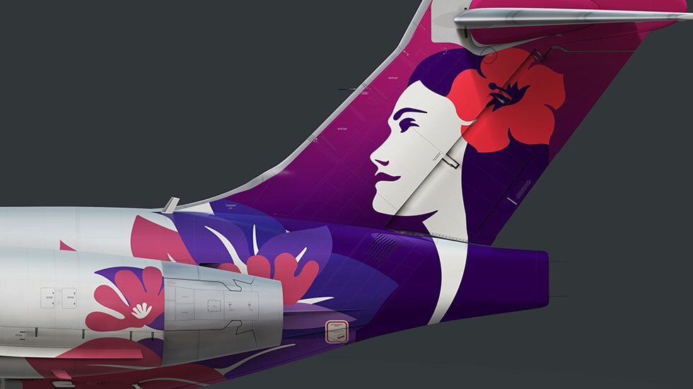 Hawaiian Airlines Boeing 717-200 N494HA | Aviaposter