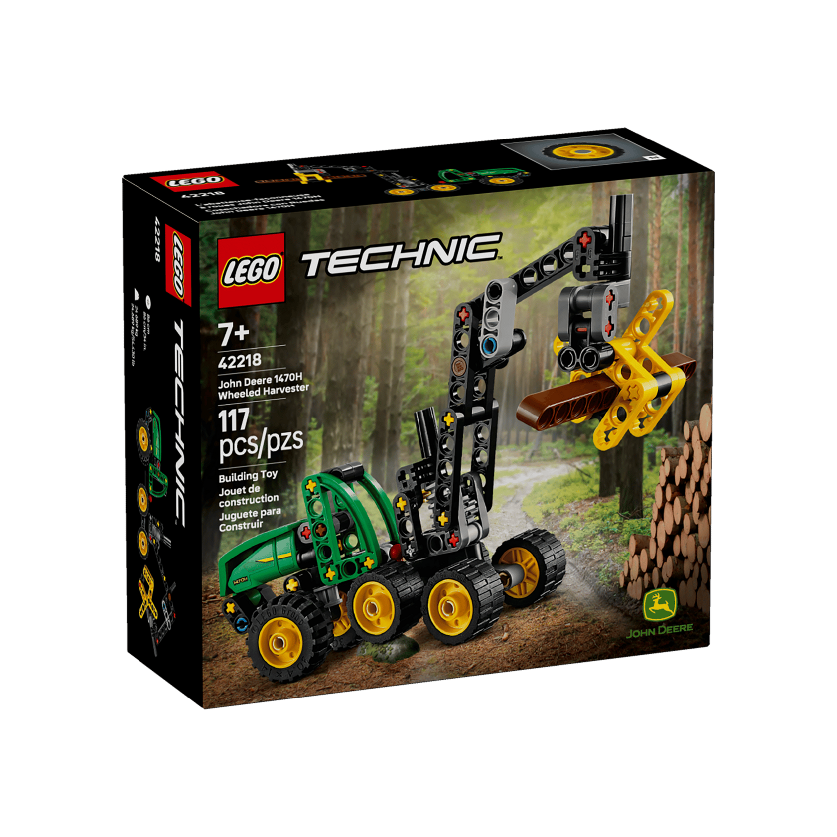LEGO Technic 42218 харвестер John Deere 1470H в коробке