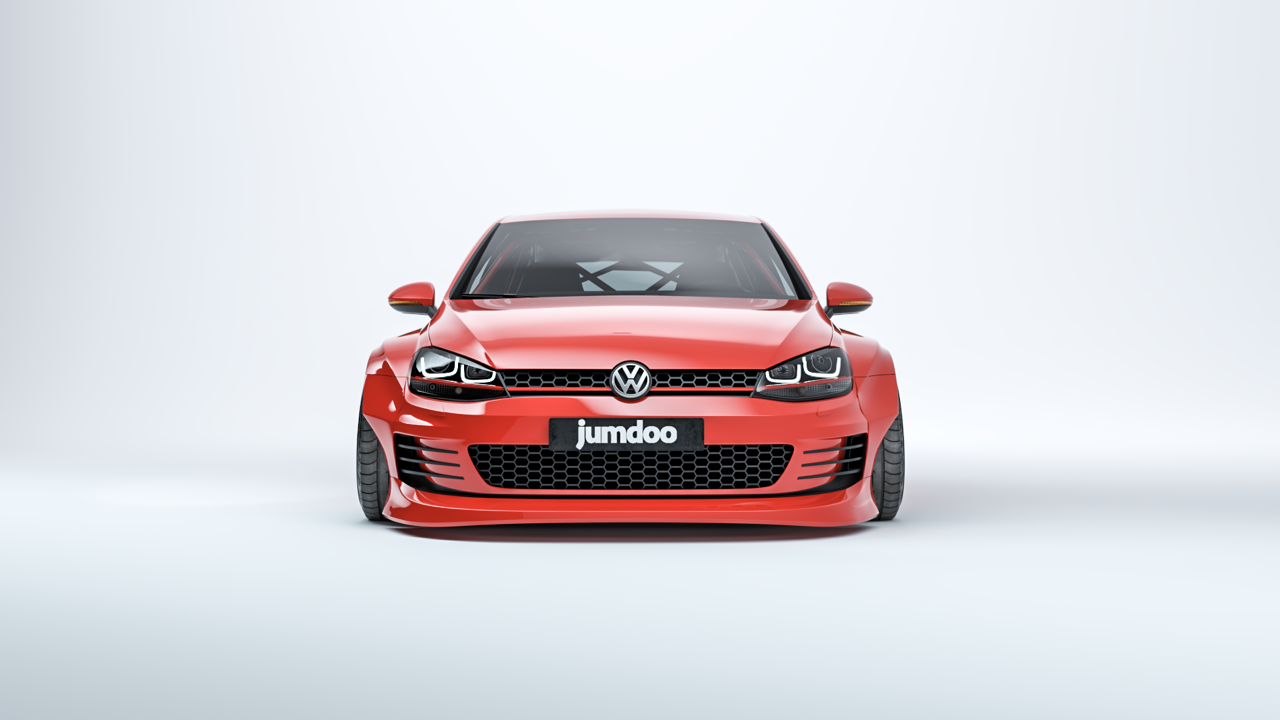 Jumdoo widebodykit for Golf 7 GTI 3 doors