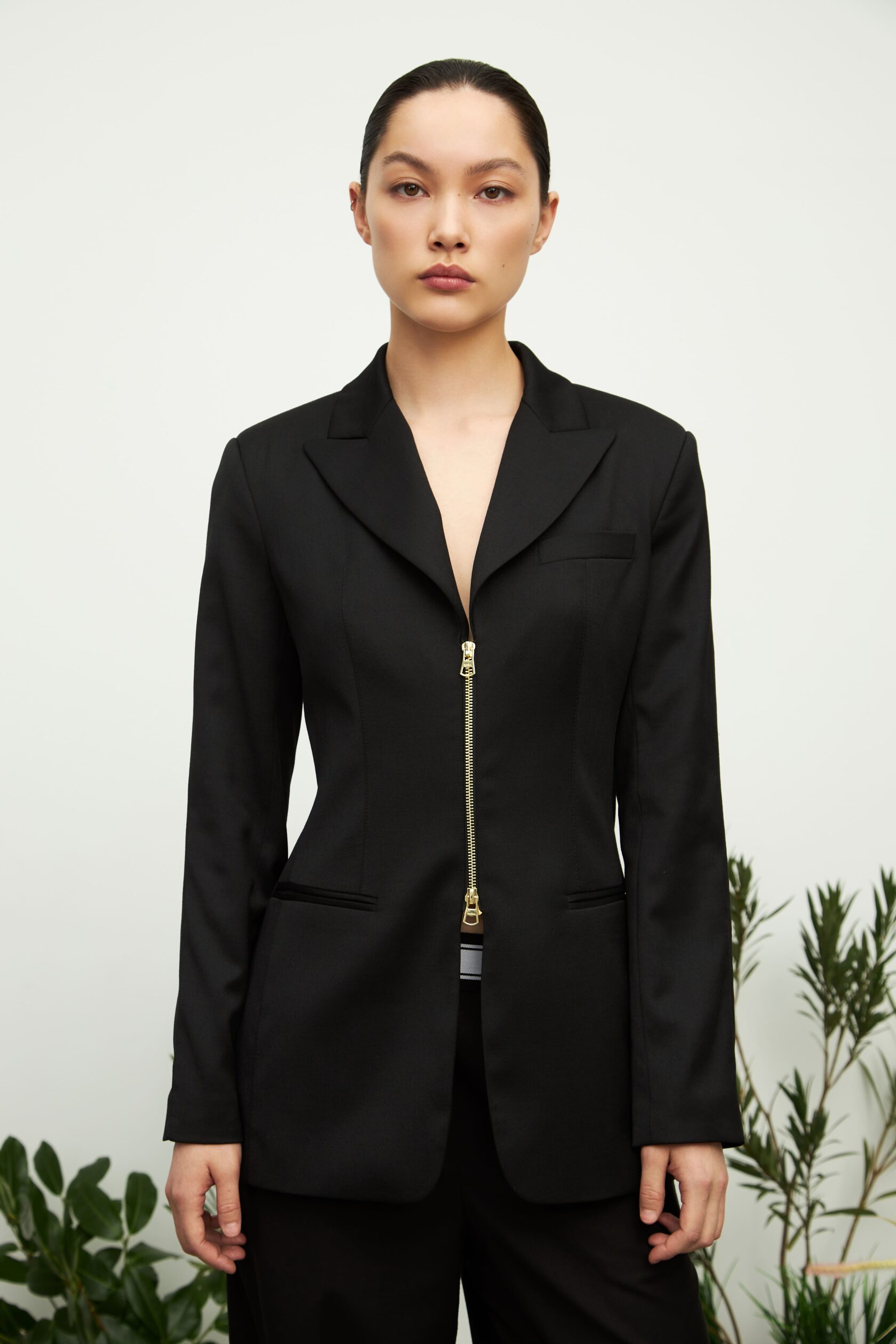 Классический жакет на молнии