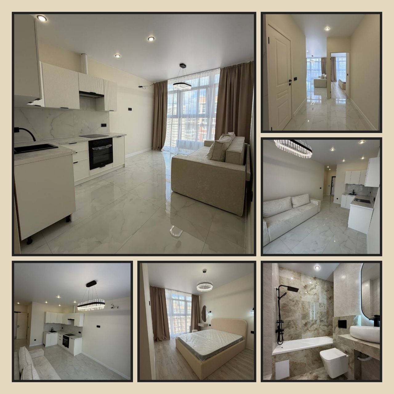 2-комнатная квартира, 35 м², ЖК Самолет 1 · Западный Обход