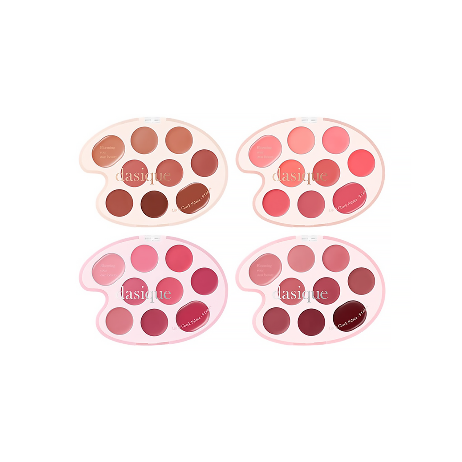 DASIQUE MOOD PAINTING LIP & CHEEK PALETTE - DASIQUE