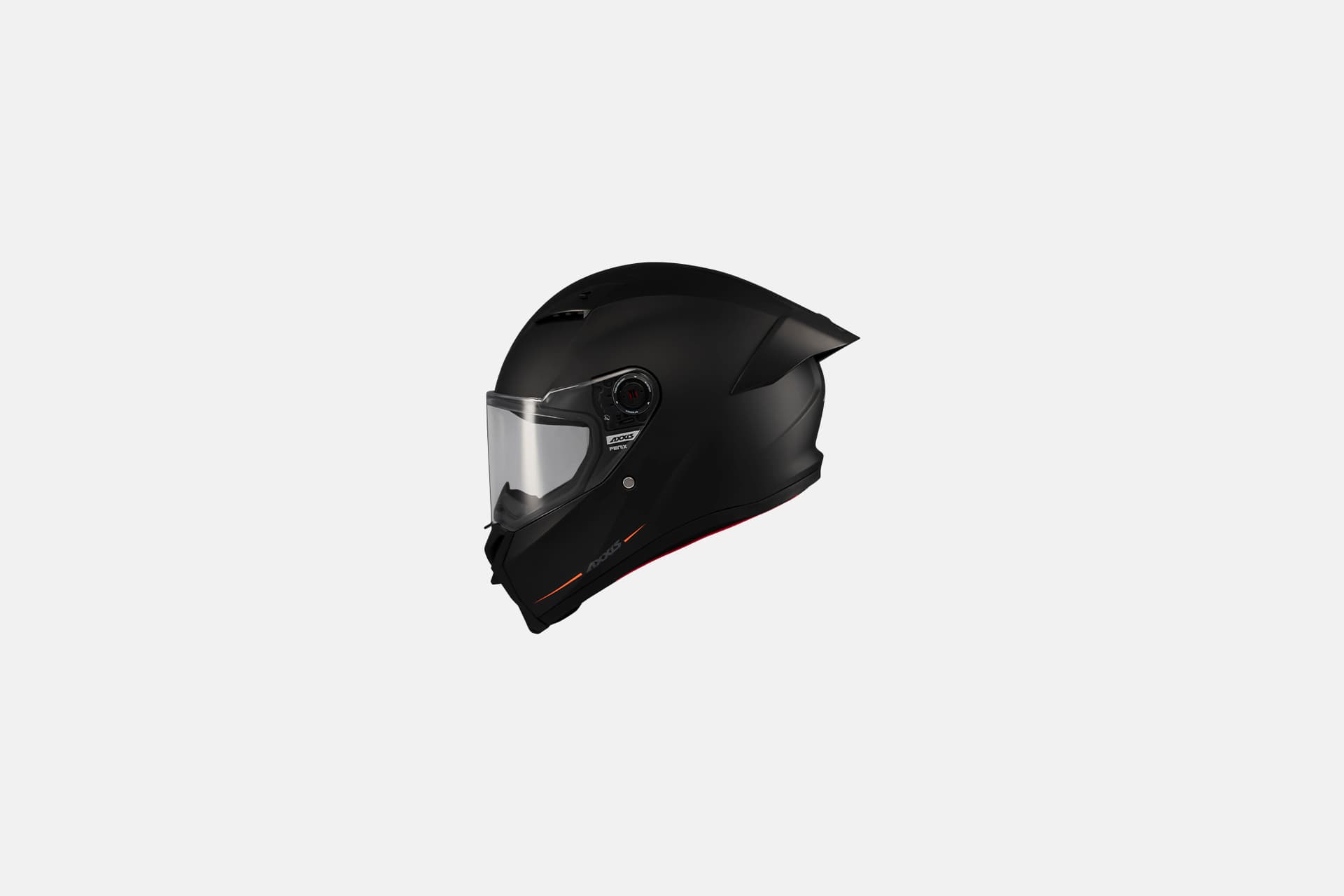 Экипировка Шлем AXXIS FF132 FENIX SOLID A1 BLACK MATT