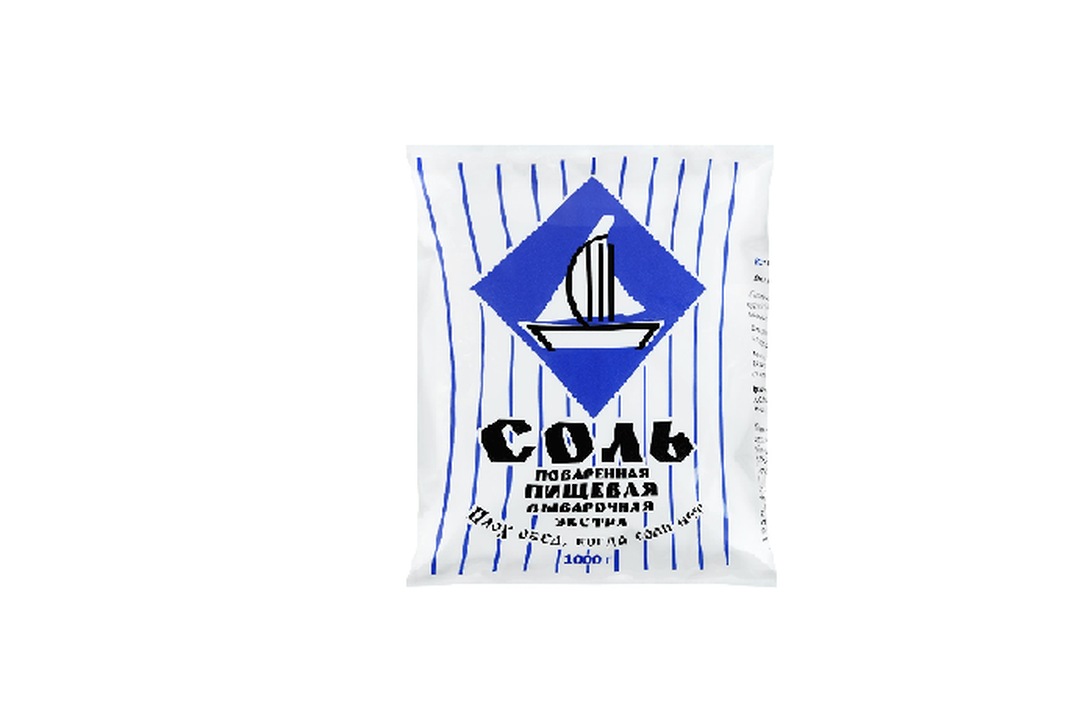 Соль Экстра пакет 1 кг