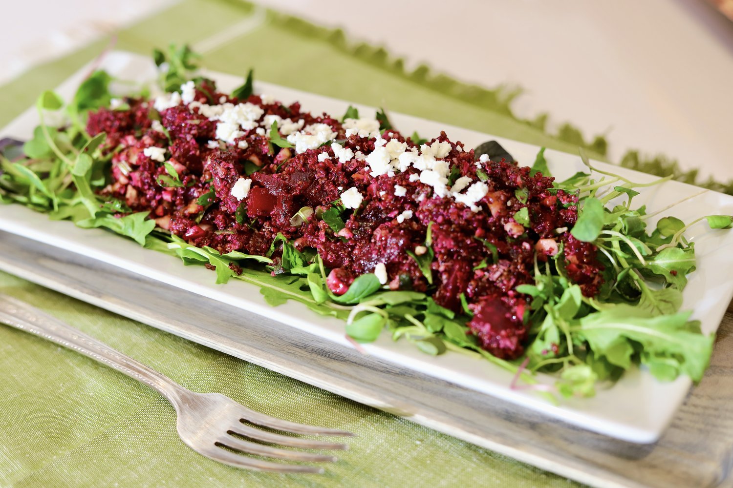 Red Quinoa Salad