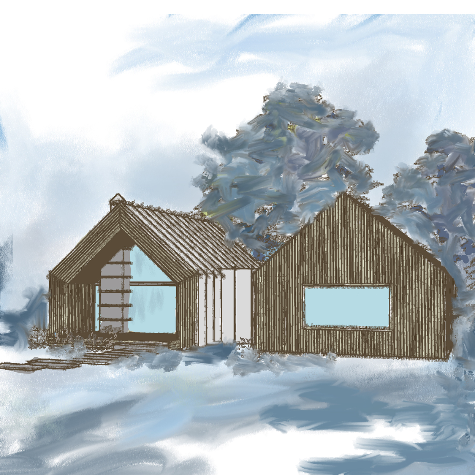 95 sq. 3 bedrooms