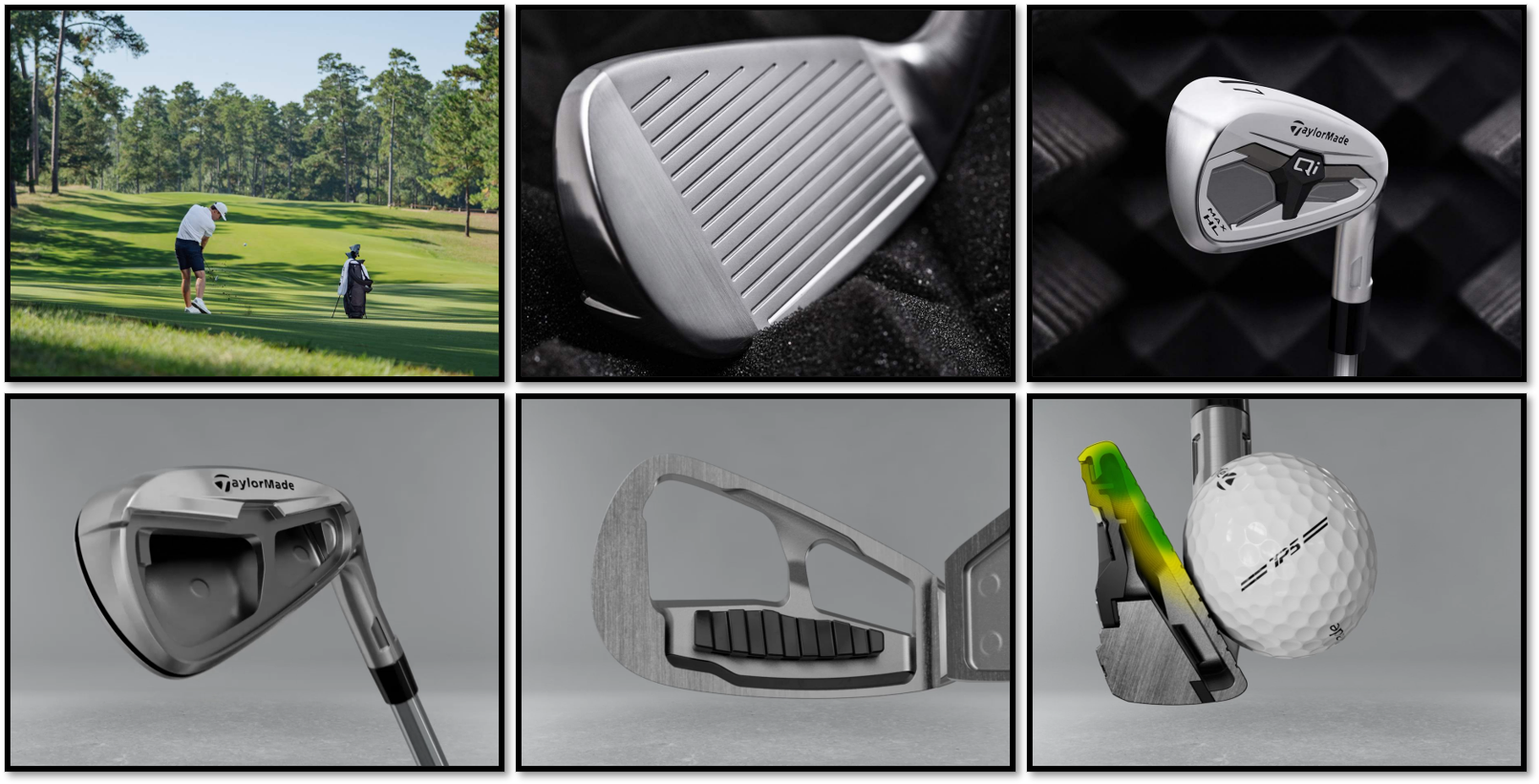 Технологии графитовых айронов TaylorMade Qi Max HL