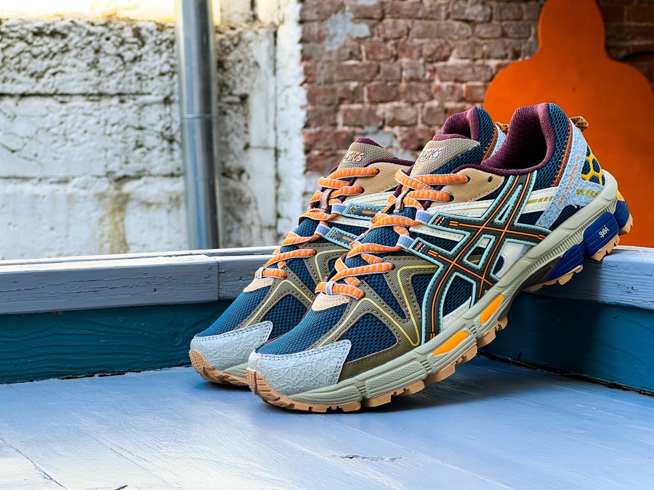 Asics Gel Kahana 8 Orange Blue Asics
