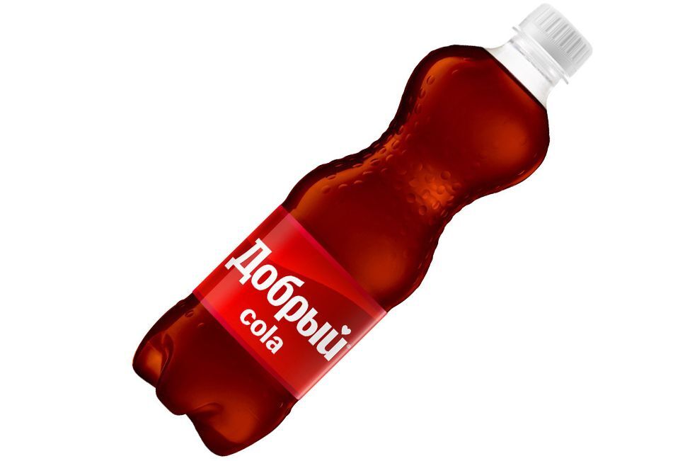 Добрый кола 0.5 фото Вода Добрый 0,33 Газ Кола