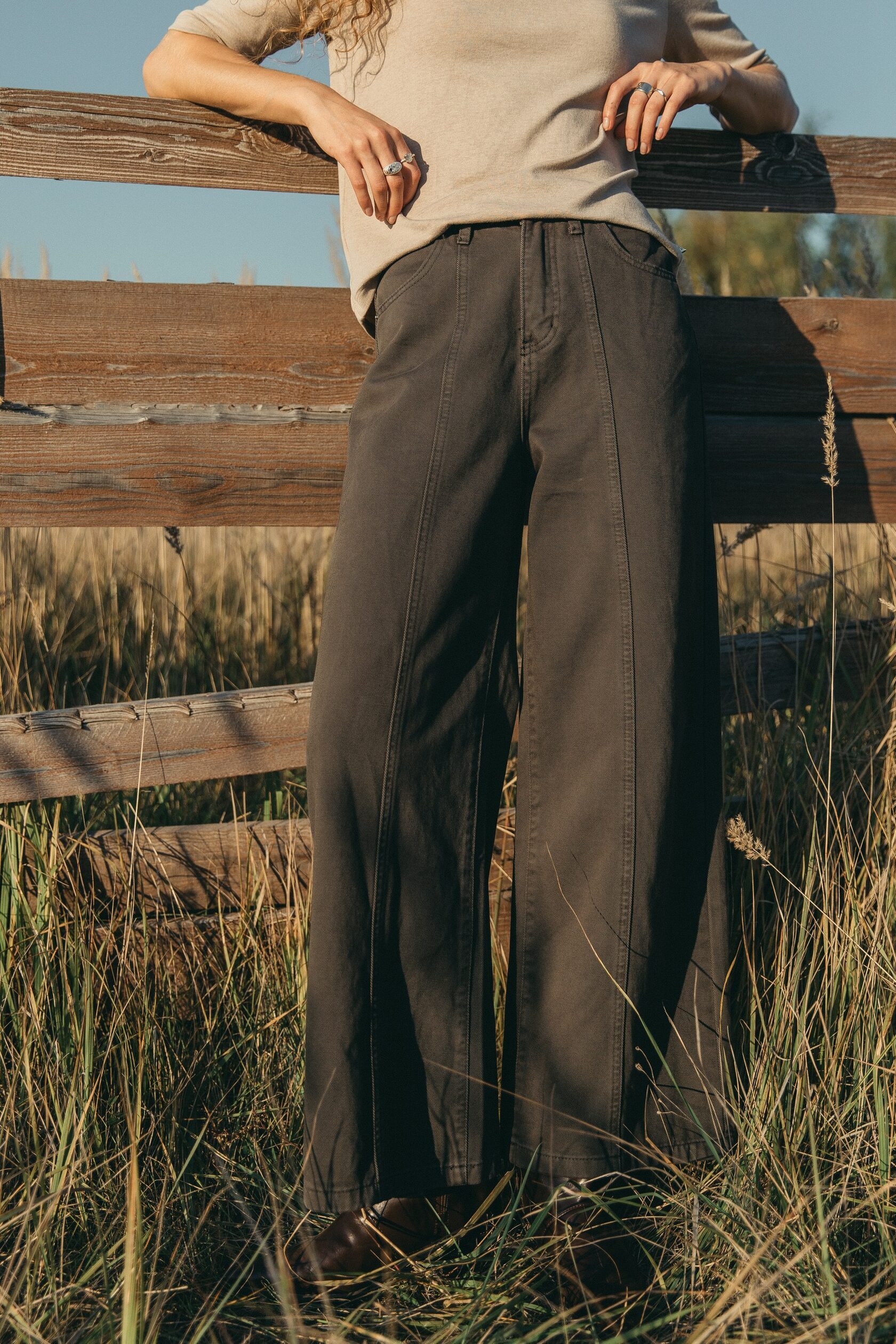 Джинсы палаццо PB «Классика»