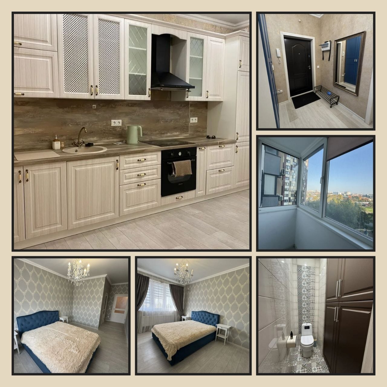 2-комнатная квартира, 50 м², ЖК Береговая 2 · ЦМР